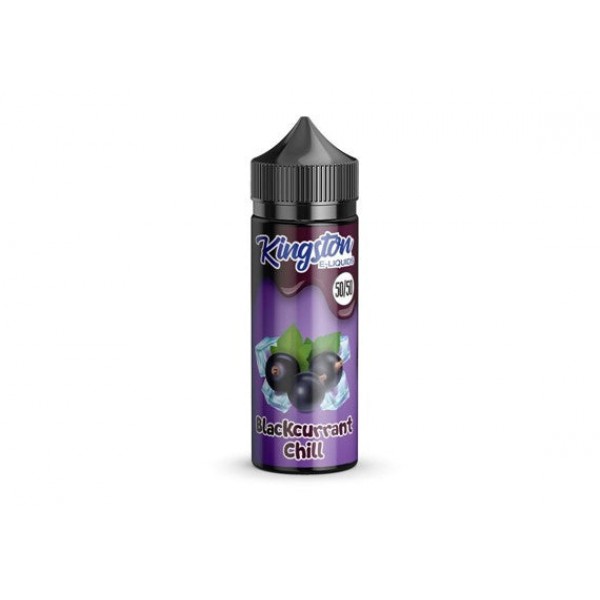 Blackcurrant Chill By Kingston 100ML E Liquid 50VG/50PG Vape 0MG Juice