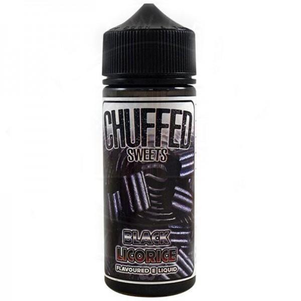 Black Licorice - Sweets By Chuffed 100ML E Liquid 70VG Vape 0MG Juice