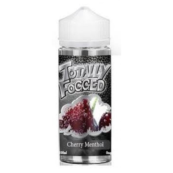 TOTALLY FOGGED CHERRY MENTHOL 100ML E LIQUID JUICE 70VG SHORTFILL VAPE