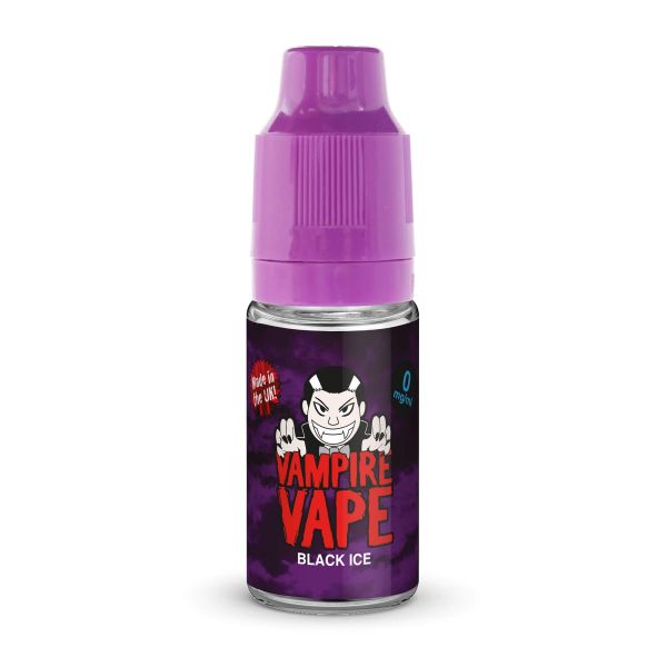 Black Ice By Vampire Vape 10ML E Liquid. All Strengths Of Nicotine Juice