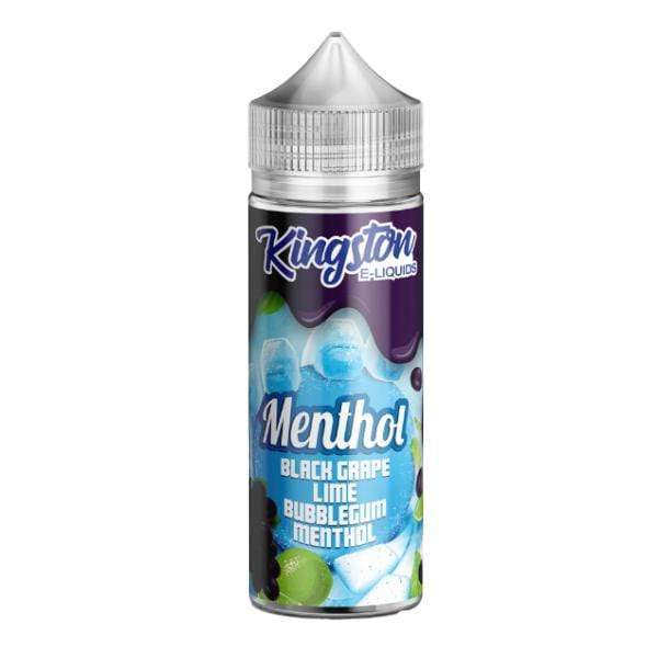 Black Grape Lime Bubblegum Menthol by Kingston 100ML E Liquid 70VG Vape 0MG Juice