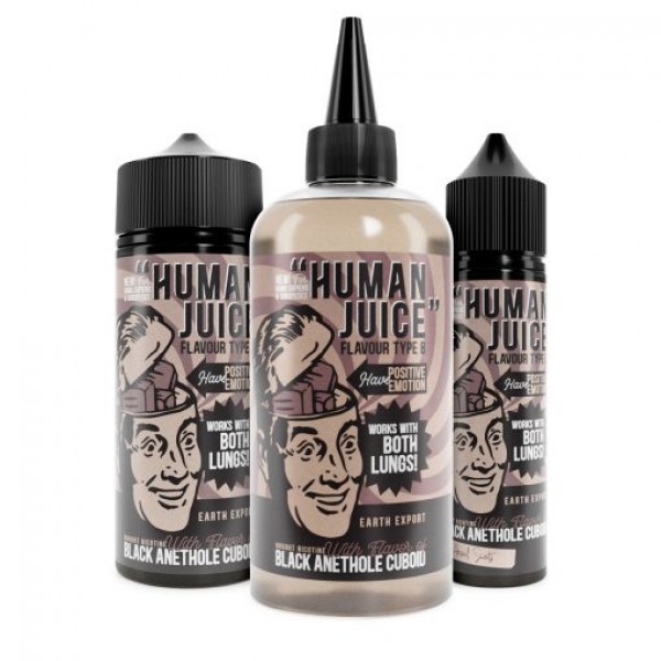 Black Anethole Cuboid by Human Juice 50ML 100ML 200ML E Liquid 70VG Vape 0MG Juice