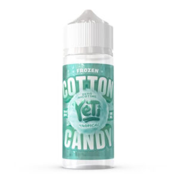 Tropical - Frozen Cotton Candy By Yeti 100ML E Liquid 70VG Vape 0MG Juice