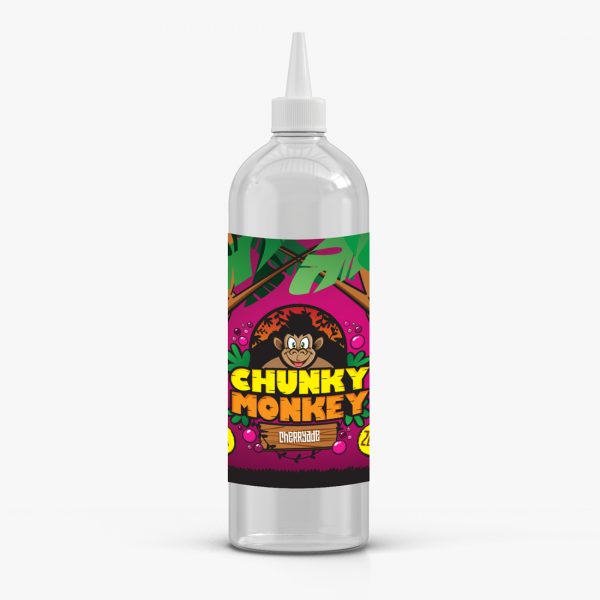 Cherryade By Chunky Monkey (Kingston) 200ML E Liquid 60VG Vape 0MG Juice Short Fill