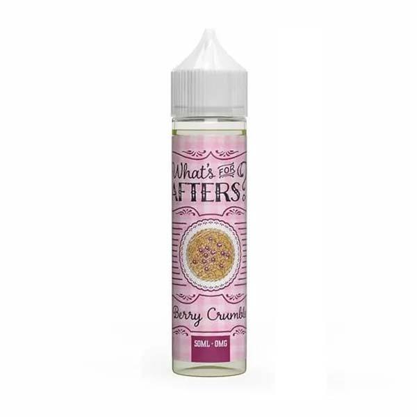 Berry Crumble by What's For Afters? 50ML E-liquid, 0MG Vape, 70VG Juice