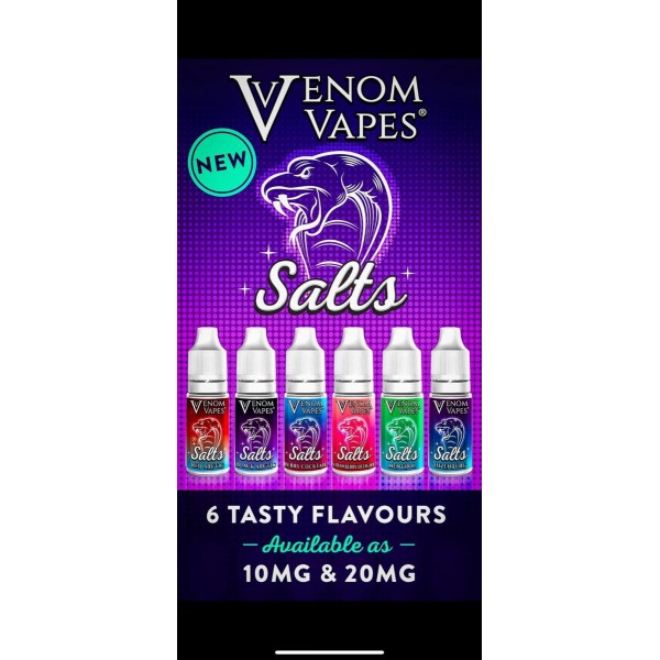 Berry Cocktail Nic Salt By Venom Vapes 10ML E Liquid 10MG/20MG Vape Juice