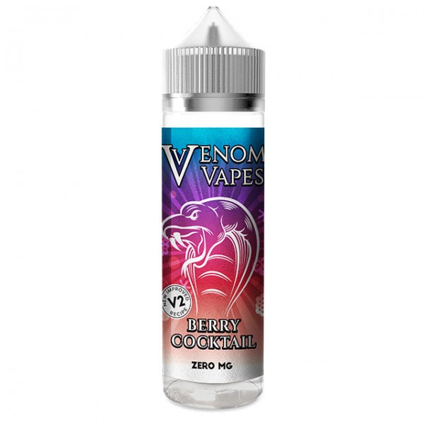 Berry Cocktail By Venom Vapes 50ML E Liquid 80VG Vape 0MG Juice