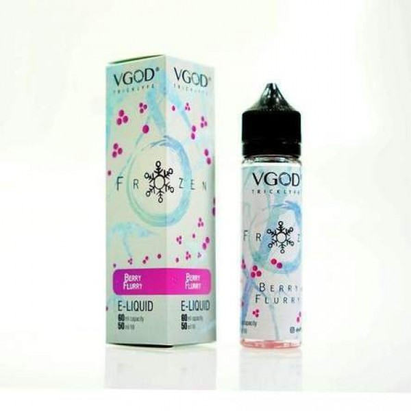 Berry Flurry By Vgod 50ML E Liquid 70VG Vape 0MG Juice