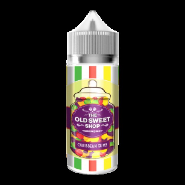 Caribbean Gums 100ml E-Liquid by Old Sweet Shop 50VG Vape Juice