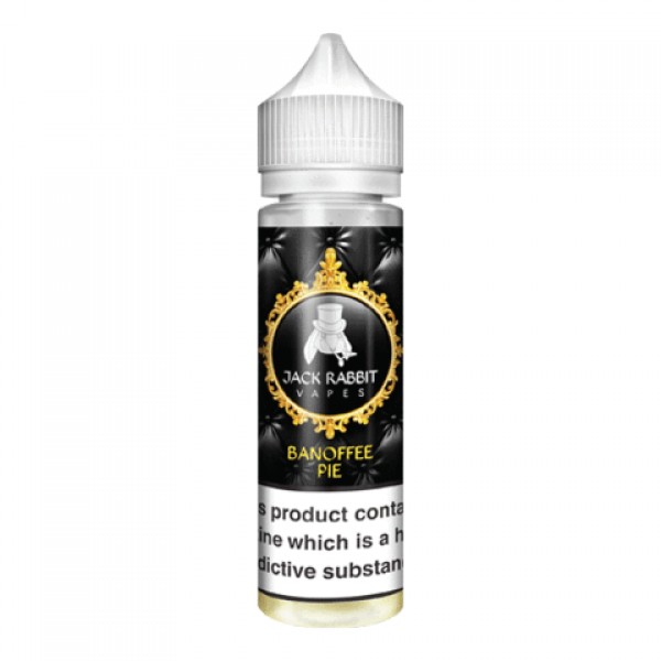 Banoffee Pie By Jack Rabbit Vapes 50ML E Liquid 70VG Vape 0MG Juice