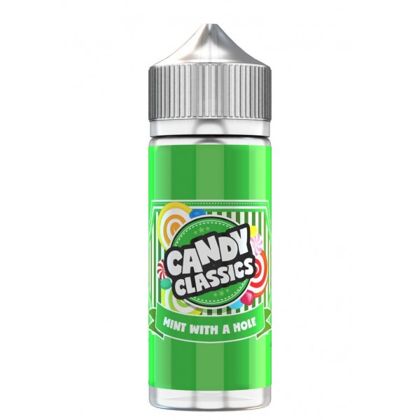 Candy Classics Mint with A Hole Drops 100ml E Liquid Juice 50vg Vape sub ohm Shortfill