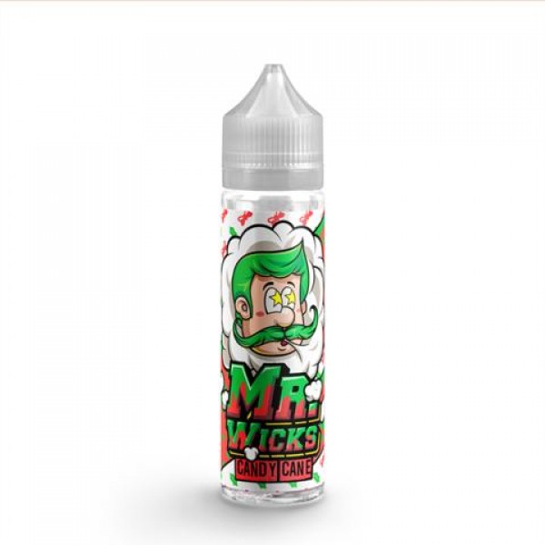 Candy Cane E-Liquid by Mr Wicks - 50ml Shortfill E Liquid 70VG Vape