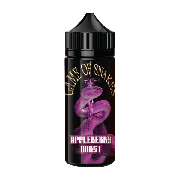 Appleberry Burst By Game Of Snakes 100ML E Liquid 70VG Vape 0MG Juice