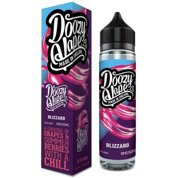 Blizzard by Doozy Vape 0MG 50ML E-liquid. 70VG/30PG Vape Juice