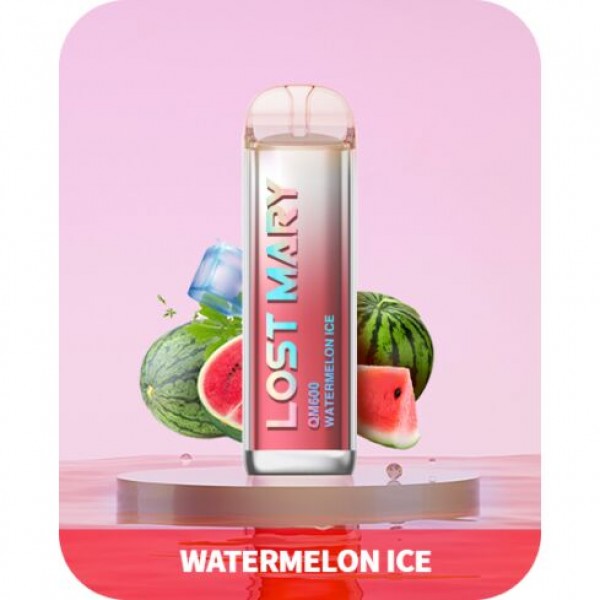 Watermelon Ice By Lost Mary QM600 Disposable Vape Pod