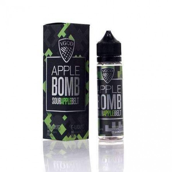 Apple Bomb By Vgod 50ML E Liquid 70VG Vape 0MG Juice