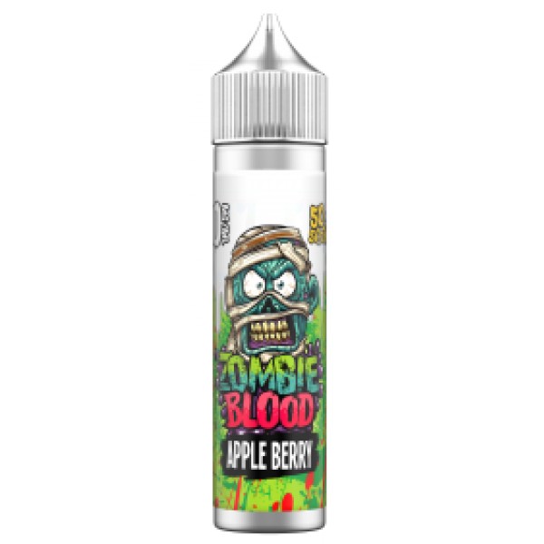 Apple Berry By Zombie Blood 50ML E Liquid 50VG Vape 0MG Juice