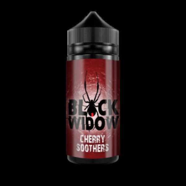 Black Widow Cherry Soothers 100ml E Liquid Juice 50VG Shortfill SubOhm Vape