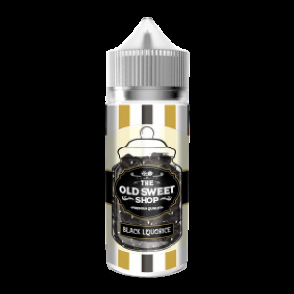 Black Liquorice 100ml E-Liquid by Old Sweet Shop 50VG Vape Juice