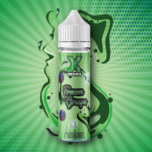 X SERIES FROZEN GRAPE 50ML SHORTFILL E LIQUID 70VG VAPE