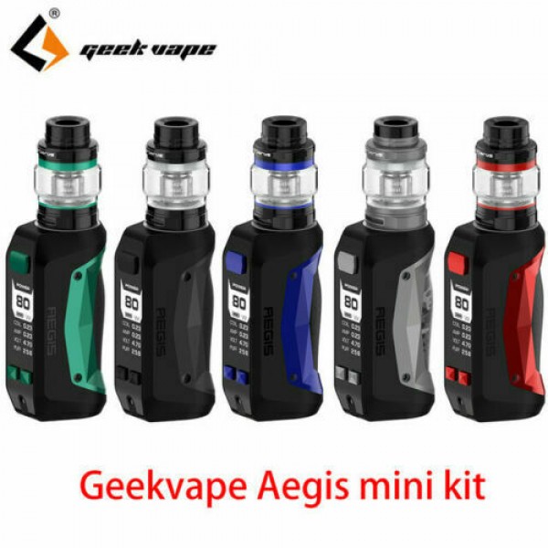 Aegis Mini Geek Vape 80w Kit with 2ml Cerberus Sub Ohm Tank Genuine Stock