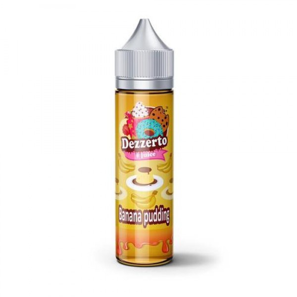 Banana Pudding By Dezzerto 50ML E Liquid 70VG Vape 0MG Juice