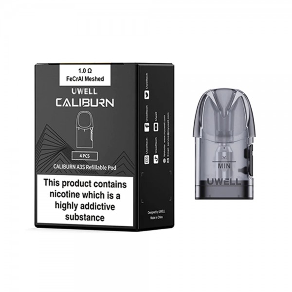 UWELL CALIBURN A3S REPLACEMENT PODS (4 PACK)