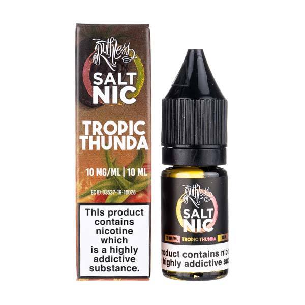 Tropic Thunda By Ruthless Salt Nic 10ML E Liquid 50VG Vape 10MG/20MG Juice