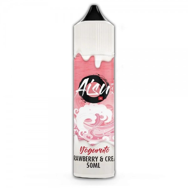 Yoguruto Strawberry & Cream by Aisu (Zap) 50ML E Liquid 70VG Vape 0MG Juice