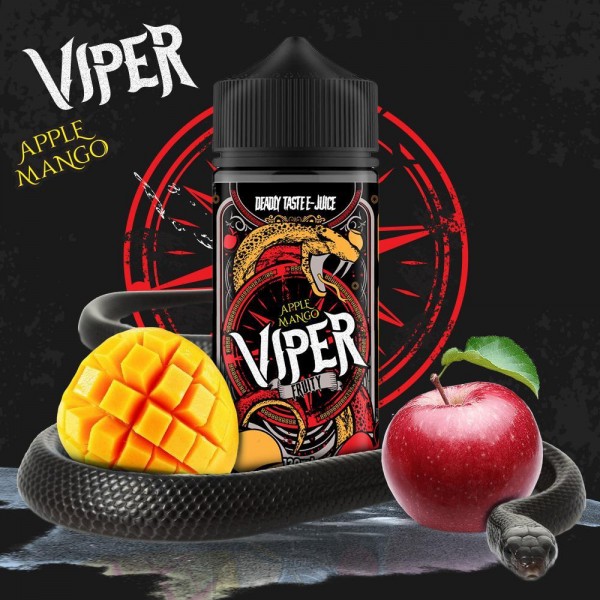 Apple Mango By Viper 100ML E Liquid 70VG Vape 0MG Juice