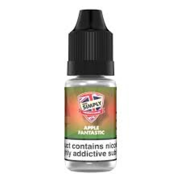 Apple Fantastic By Vape Simply 10ML E Liquid 50VG/50PG Vape Juice | All Strengths Available