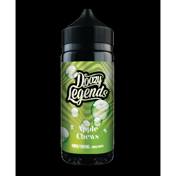 Apple Chews - Doozy Legends By Doozy Vape Co 100ML E Liquid 70VG Vape 0MG Juice