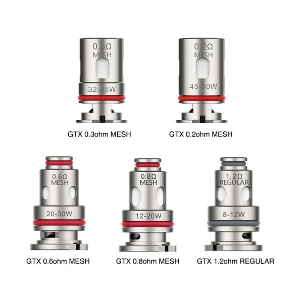 Vaporesso GTX Replacement Coils 5 Pack