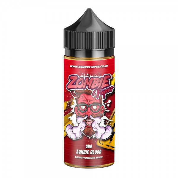 Zombie Blood By Zombie Vapes, 50ML E Liquid, 70VG Vape, 0MG Juice